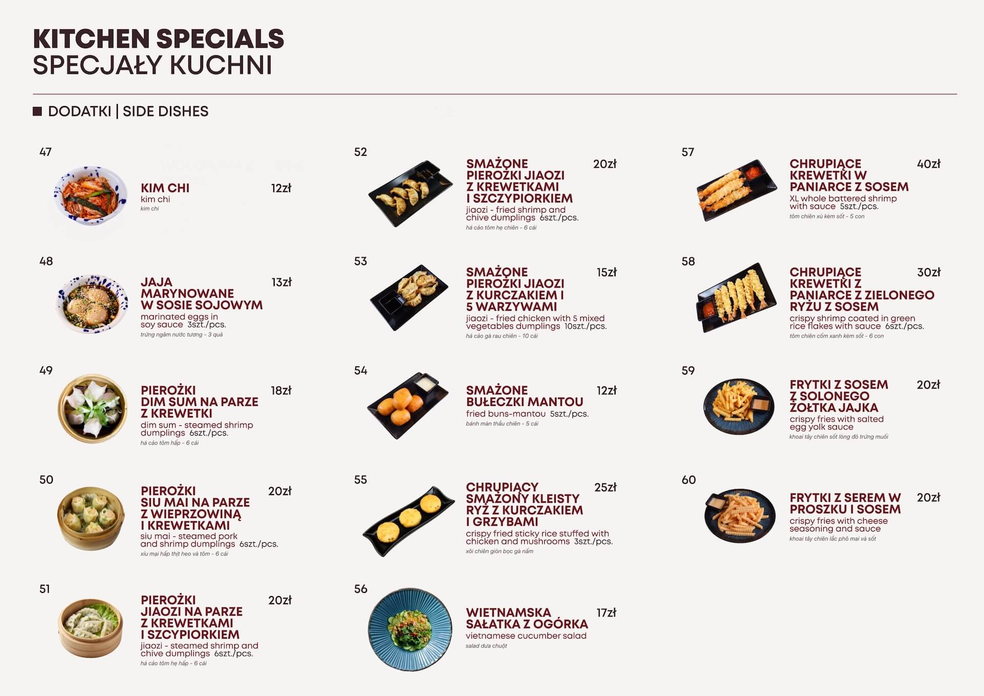 Kitchen specials 1