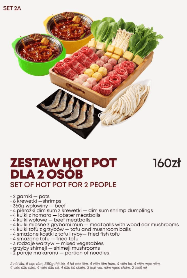 Zestaw hot pot mobile 20