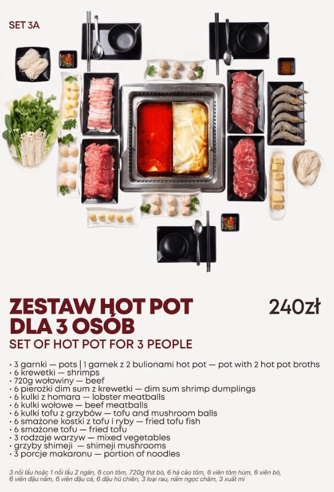 Zestaw hot pot mobile 21
