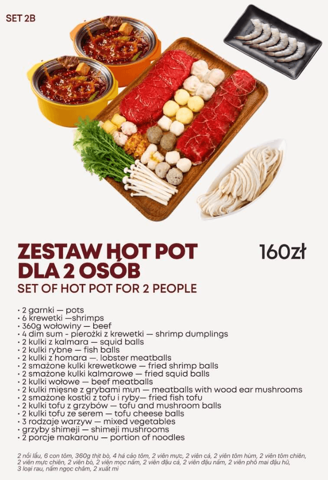 Zestaw hot pot mobile 24