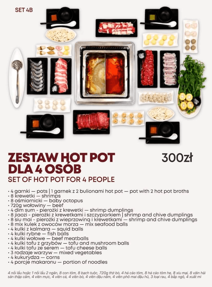 Zestaw hot pot mobile 26