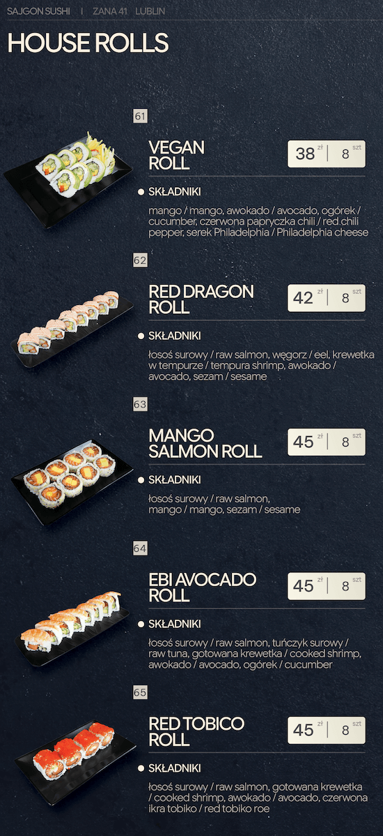 Danie sushi 13