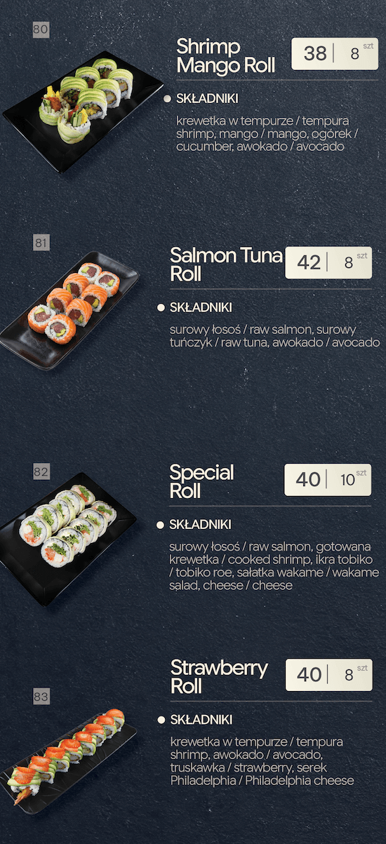 Danie sushi 17