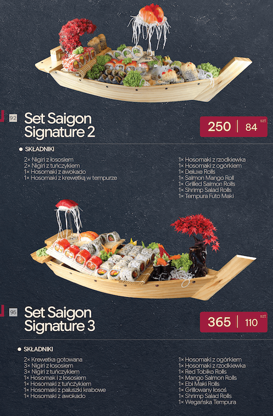 Danie sushi 20
